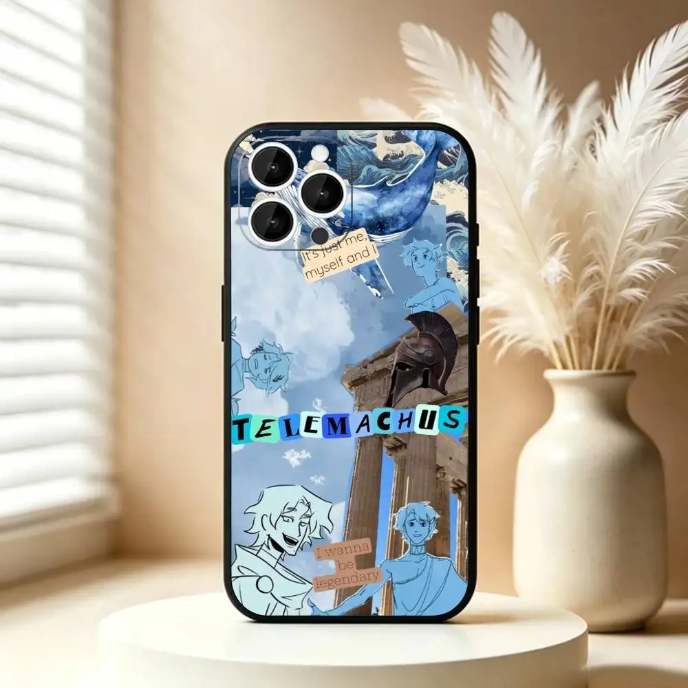 Epic Aesthetic Black Silicone Phone Case - Soft Protective Cover