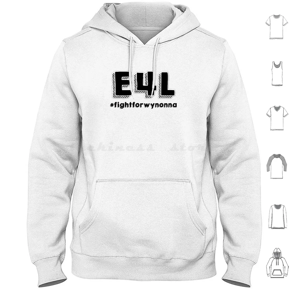 

E4l #fightforwynonna Hoodie cotton Long Sleeve E4l Fightforwynonna Fight For Wynonna Fiveforwynonna Wynonna Wynonna