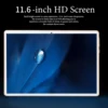 Tablette PC de 11.6 pouces Android 11 Deca Core, avec 12 go de ram et 640 go de rom
