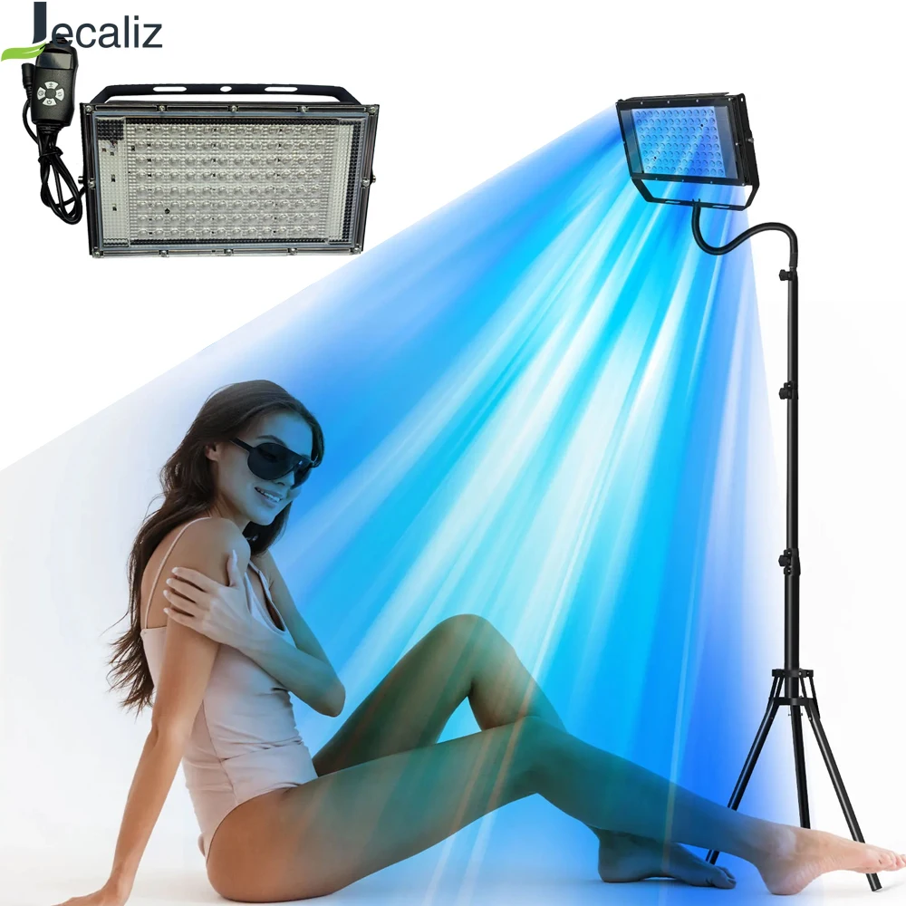 Ultraviolet Tanning Lamp 50W Tripod Solarium Lamp 460nm&480nm for