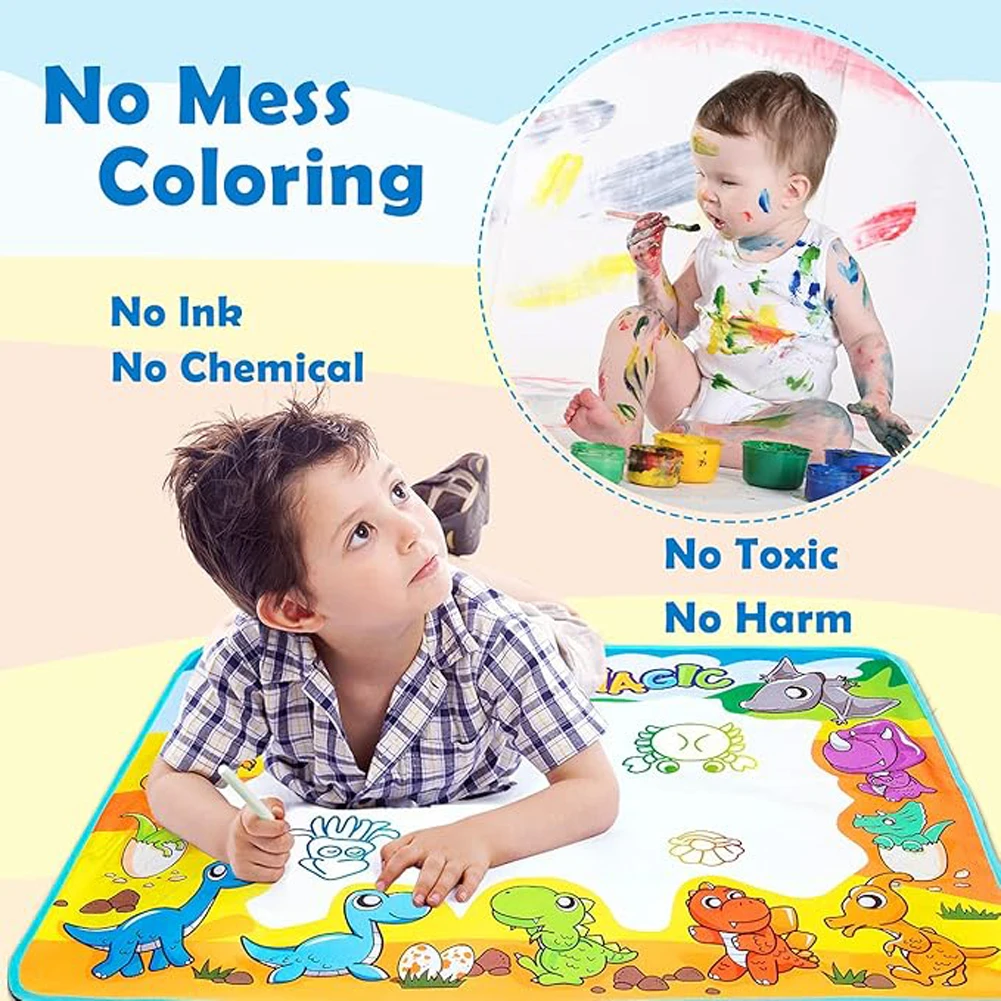 Magic Water Drawing Mat 100x80CM Educational Toys water drawing book drawing toy educational drawing toy water drawing set water drawing mat