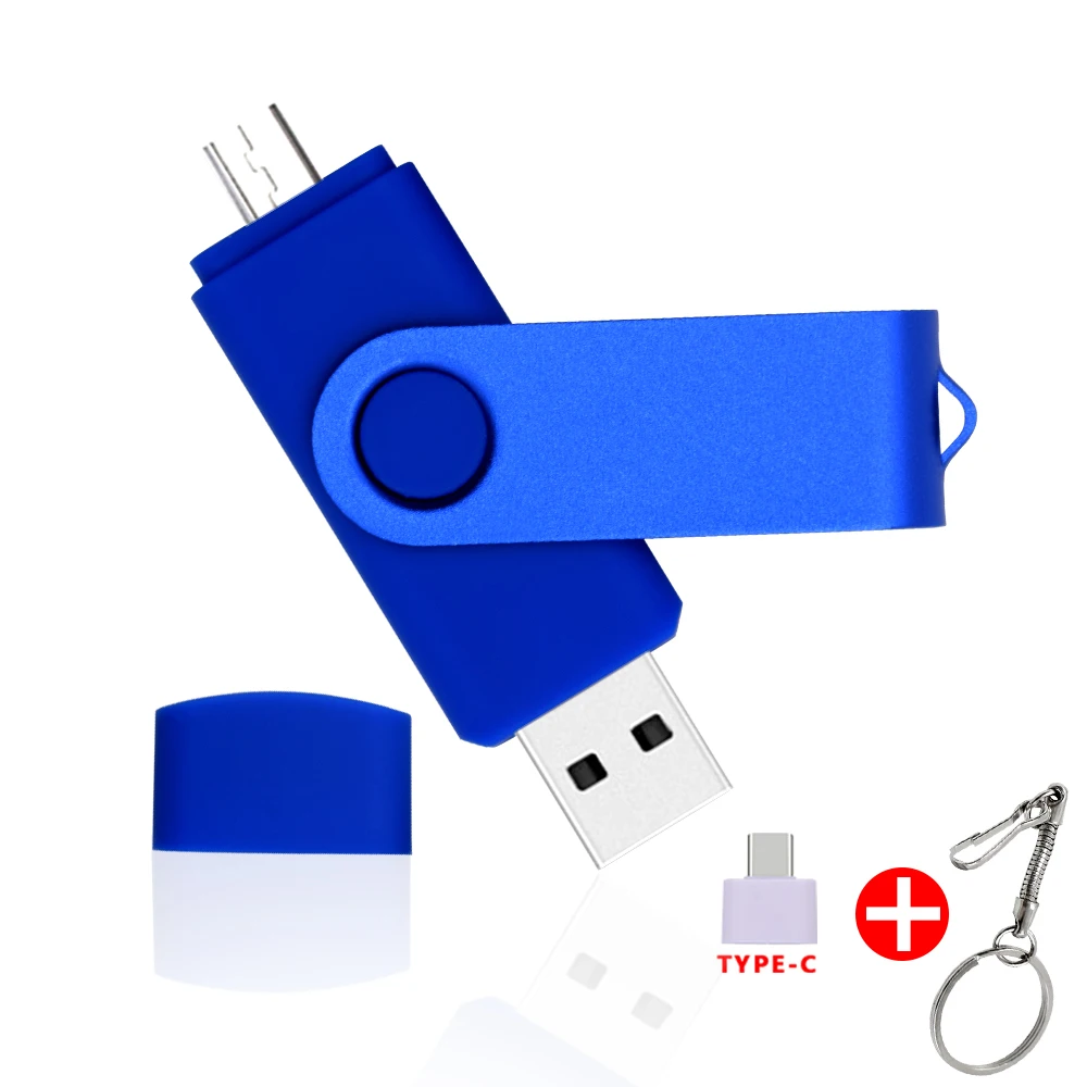 Dark Blue OTG USB