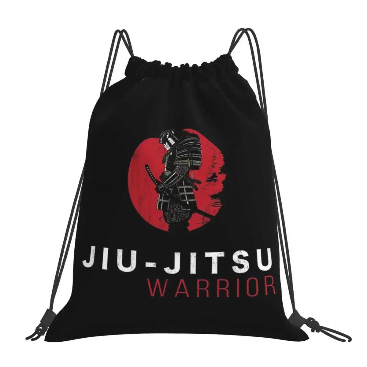 

Jiu-Jitsu Warrior Japanese Bjj Gi & Black Belt Mma Backpacks Drawstring Bags Drawstring Bundle Pocket Shoes Bag BookBag
