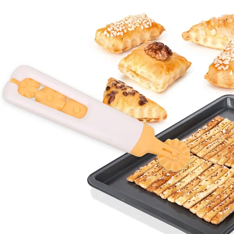 Dumplings Biscuit Roller Cookie Round Rolling Cutting Blade Dough Circle Cutter Gift Dining Bar Supplies Baking Pastry Tools baking tool,baking accessories,dough cutter,cookie cutters,dumpling maker