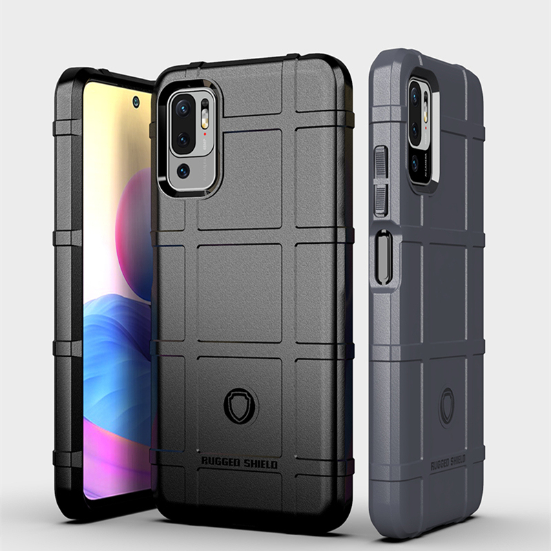 Rugged Shield Armor Case For Redmi Note 11 12 10 10S 9 8 Pro Plus 11S 9S 8T 9A 10C 9C 9T 12C Shockproof Shell Case Back Cover