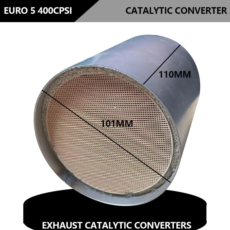 Euro 5 400 Cpsi Universal 101*110mm High Traffic Catalytic Converter