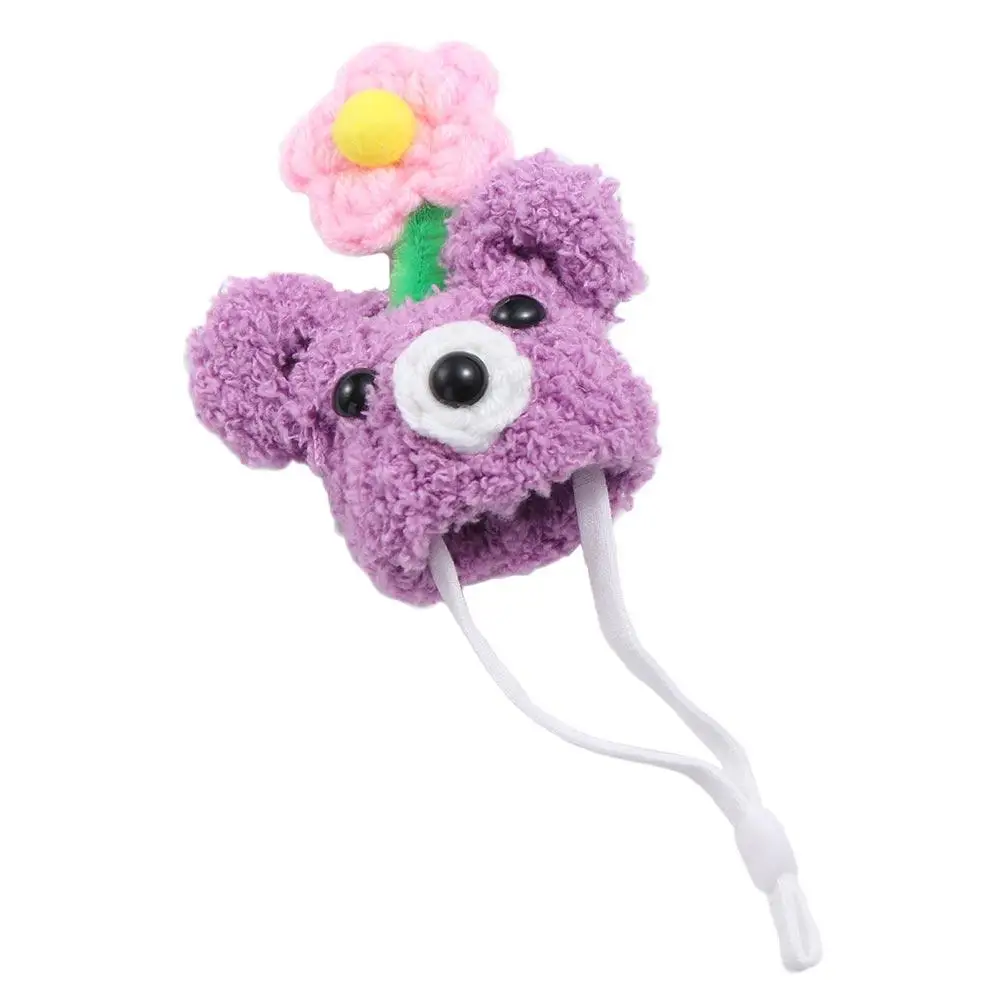 Doll Accessories Plush Hamster Cap Cute Hand Crocheted Cotton Doll Hat DIY Lovely Doll Hat Girl's Toy