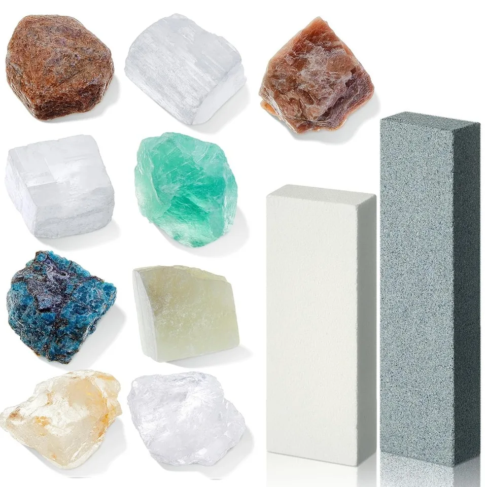 Mohs Hardness Test Kit for Mineral Identification
