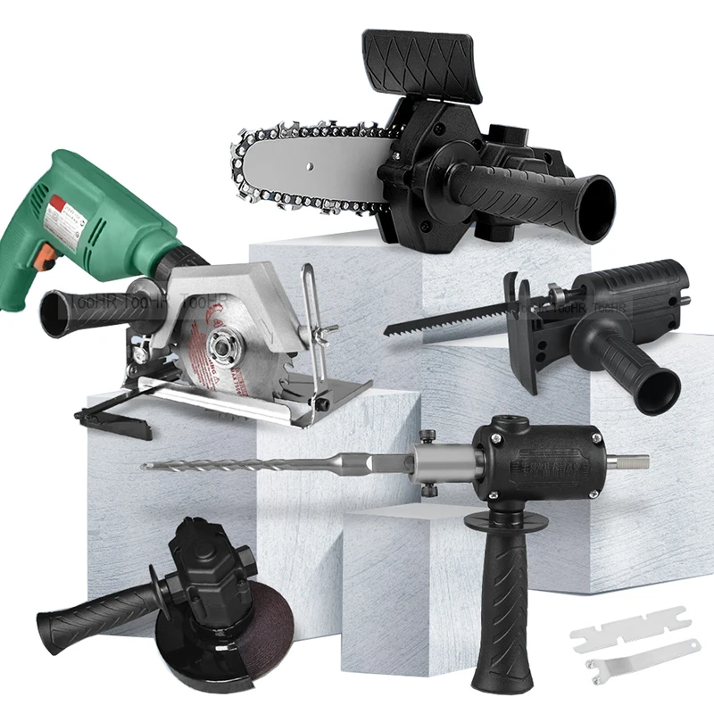 

Hand Drill Electric Electric Hammer to Electric Cutting Saw Saw Modified to Electric Saw Chain to Adapter Circular Reciprocating