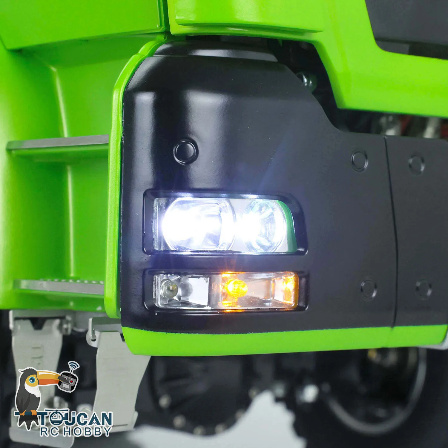 LESU 1/14 RC Roll On/Off Tipper Truck MAN TGS 8x8 Hydraulic Dumper Car Toucan DIY Light Sound Remoted Control Model THZH1428 6