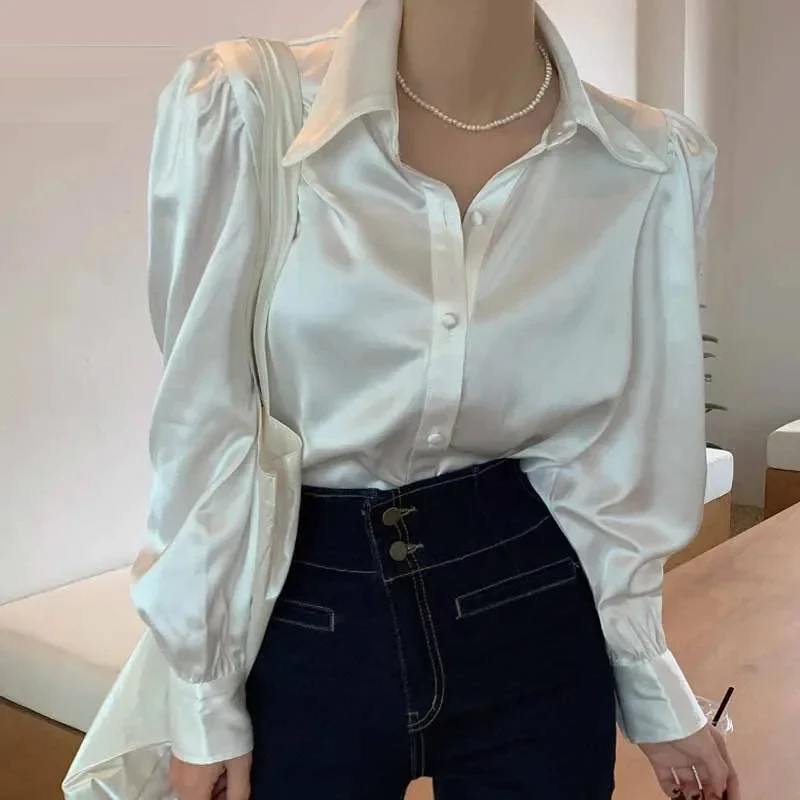 Summer Plaid Bow Sweet Korean Puff Sleeve Princess Designer Lace Fit Party Blouse