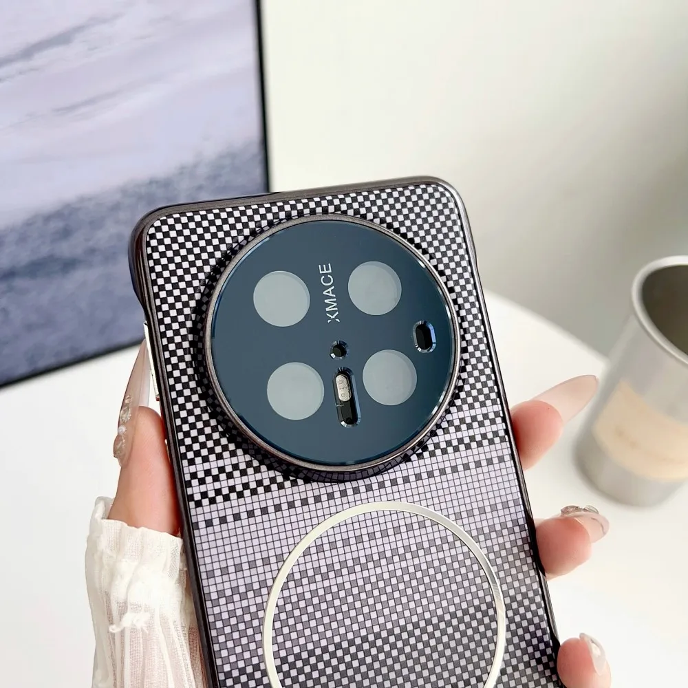 OPPO Find X8 Series Carbon Fibre Magnetic Wireless Charging Protective Case