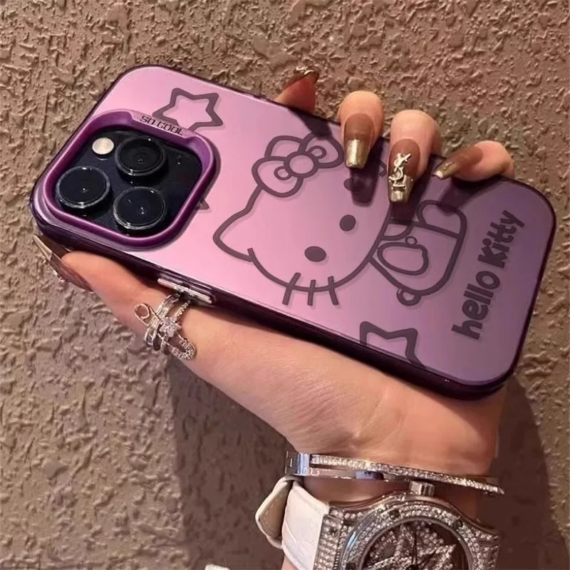 thumbnail image 1 of Funda láser para Xiaomi Redmi Note 13 12 Pro Plus Speed 11 10 9 12S 11S 10S 9S K60 K50 K40 Gaming Hello Kitty, funda de silicona suave, 1 of 4