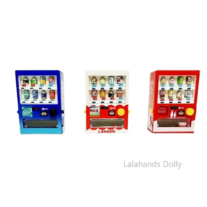 Doll House Mini Juice Machine, Drink Machine/Vending Machine Model for Doll House Kitchen Furniture Decoration Accessories