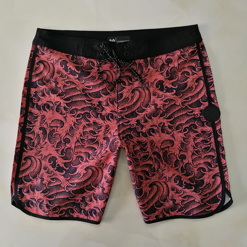 2025 Jan Summer Fashion Men Board Shorts Bermuda Beach Shorts Swim Shorts For Men Waterproof Quick Dry Swimwear New Color 3