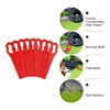 80 Pcs 8.3CM Plastic Grass Trimmer Blade Replacement Blades Lawn Mower Blades For  Einhell Lawn Mower 2