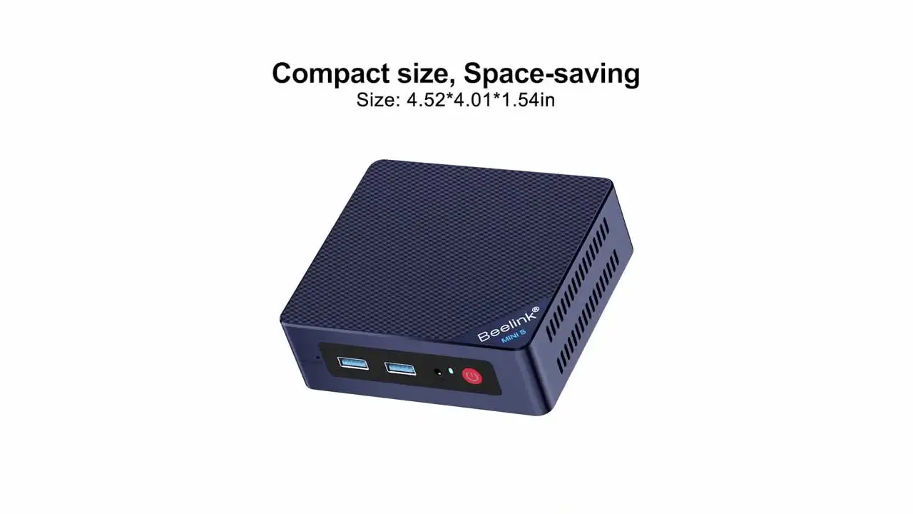 Beelink MINI S12 Computer 12th Alder N95 or N5095 8GB/16GB
