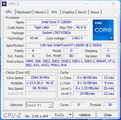 ERYING M-ITX DIY Desktop Motherboard with Onboard CPU Core Interpose Kit i7 11800H 8C16T Gaming PC Computer Assembly Set
