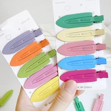 

1Pc Duckbill No Bend Seamless Hair Clips Side BangsBarrette Makeup Washing Face Accessories Women Girls Styling Tool Hairpins