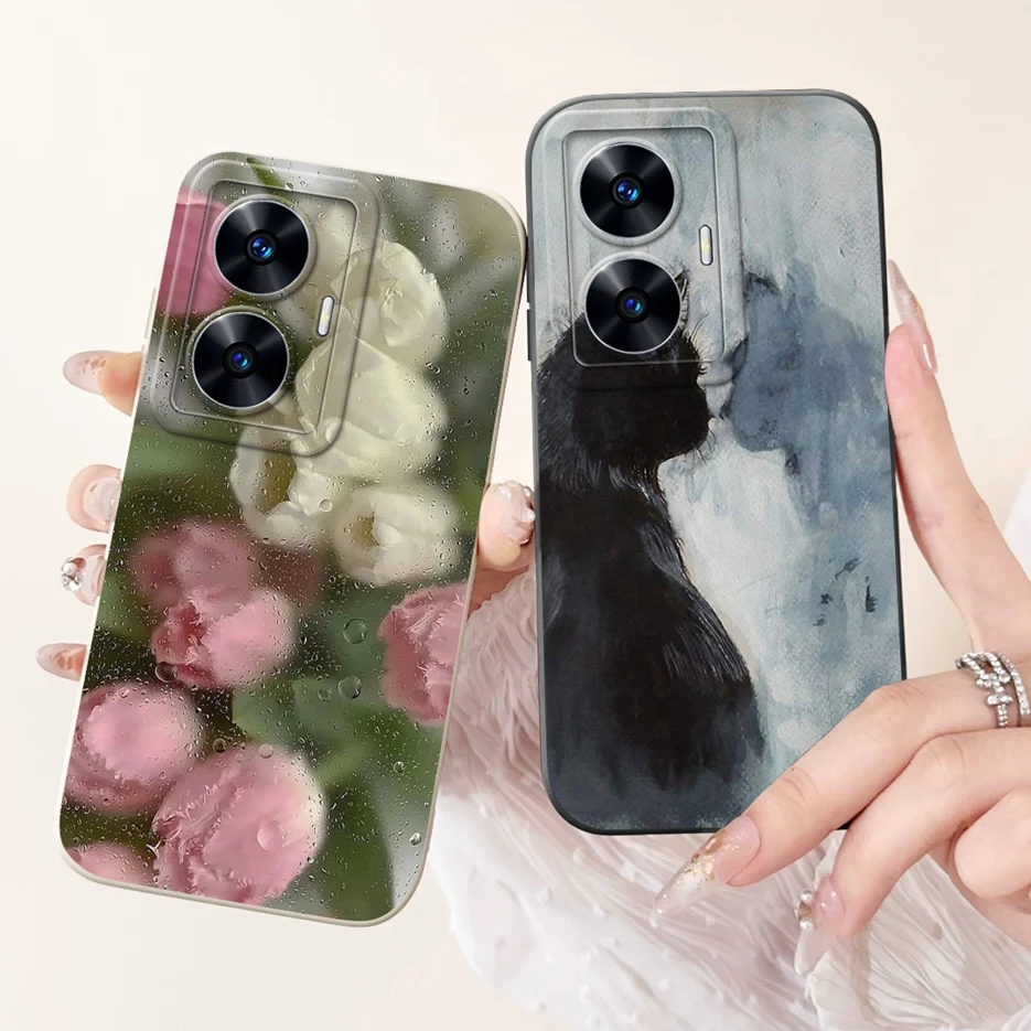 Luxury Candy Painted Soft TPU Matte Phone Case Cover - Elegant Protective s Bag