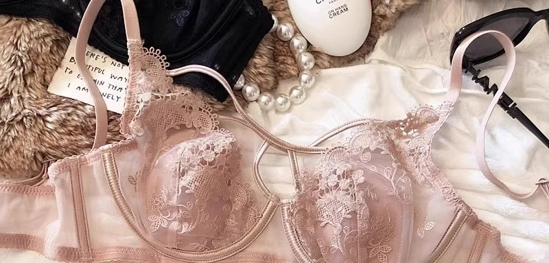 حمالة صدر مثيرة للتخسيس من الدانتيل الفرنسي للصدر...