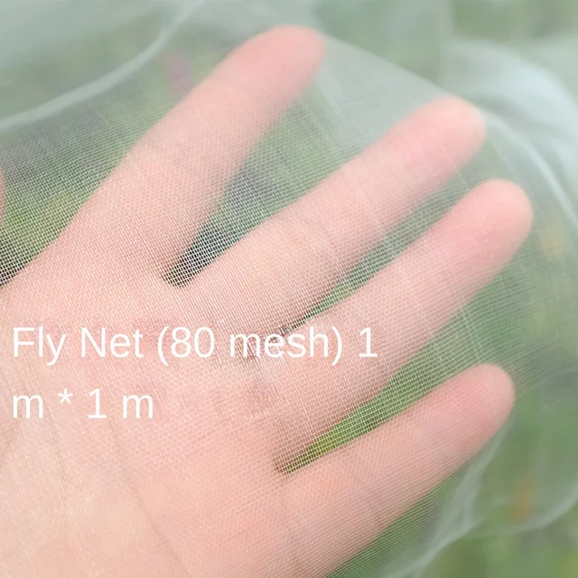 80 Mesh 1 M * Virág Edény Légy Nettó Voile Szabad Vágás Zamatos Zöld Növény Alsó Hálószivárgásmentes Talaj