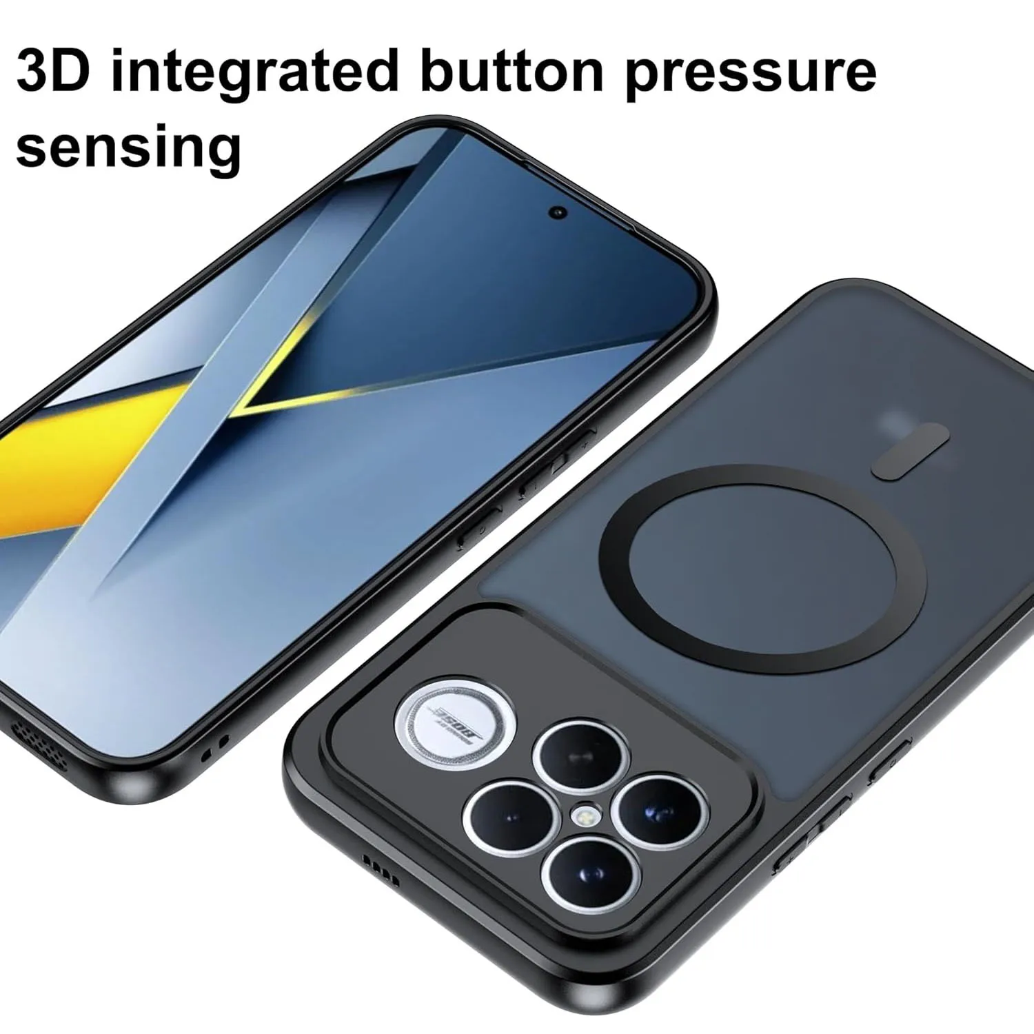 Magsafe Magnetic Wireless Charging Shockproof Matte Back Cover