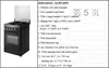 Hot Selling Multi-headed Europea Baking Integrated Oven Stove 4 Electricity Burner Commercial Portable Oven 2