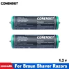 2pcs Replacement Battery for Braun 5610 5612 5613 5713 5720 5739 4775 4875 4876 4775 4875 4876 5897 shaver razors Batteries 1