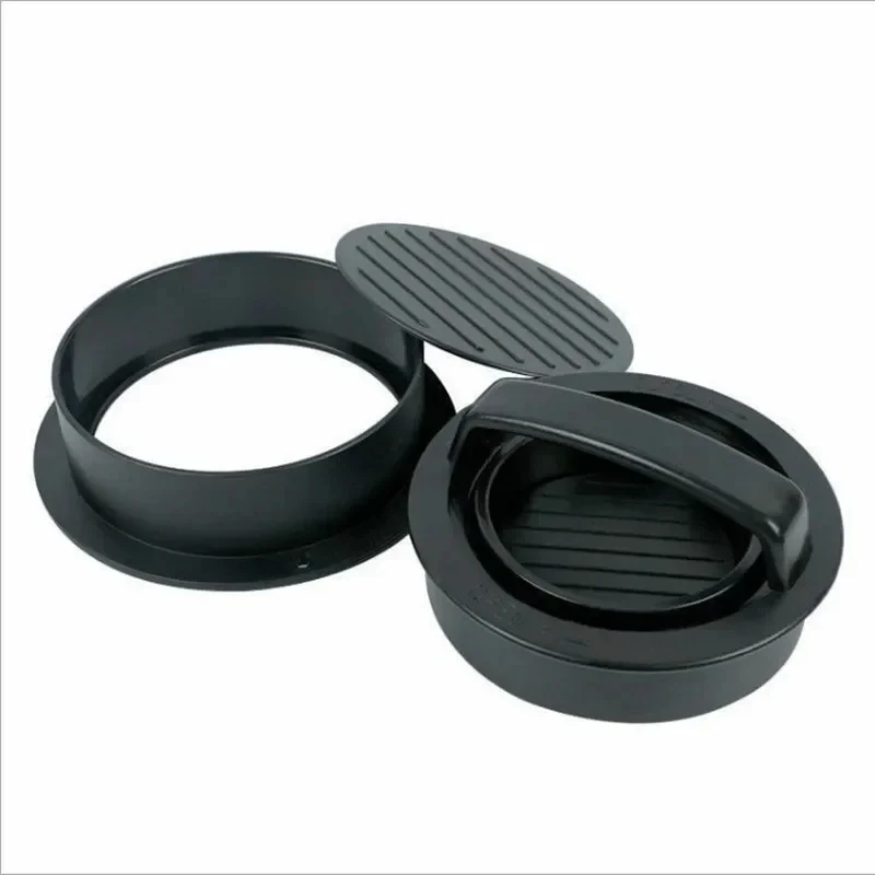 ABS Hamburger Press Meat Pie Press Stuffed Burger Mold Maker with Baking Paper Liners Patty Pastry Tools BBQ Kitchen Accessories