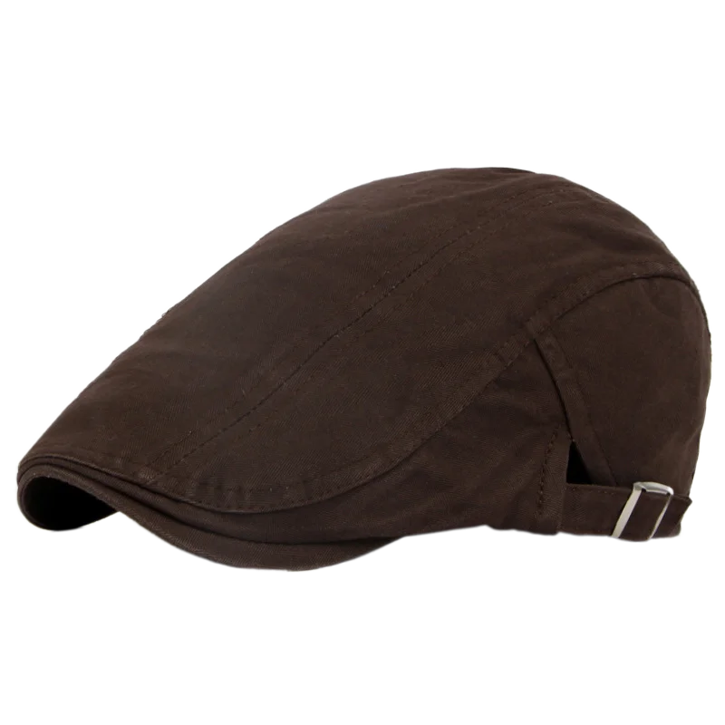 Men Women Cotton Flat Ivy Newsboy Hat Cotton Gatsby Cabbie Cap