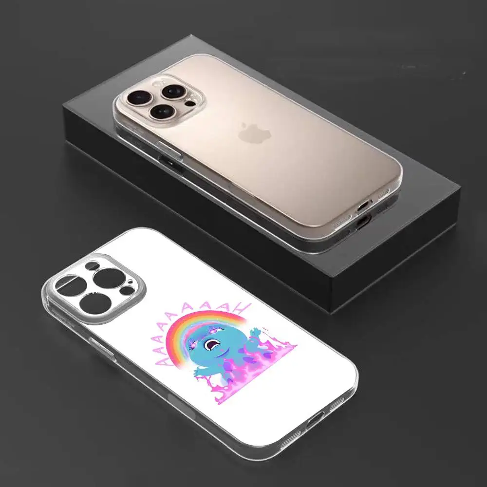 B-Bibble D-Doll Cute Phone Case For iPhone17,16,15,14,13,12,11 Plus,Pro Max Soft Transparent Cover 5