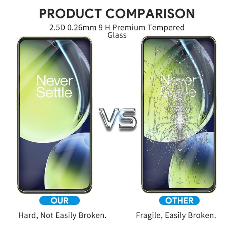 6-in-1 Tempered Glass and Case with Camera Protector