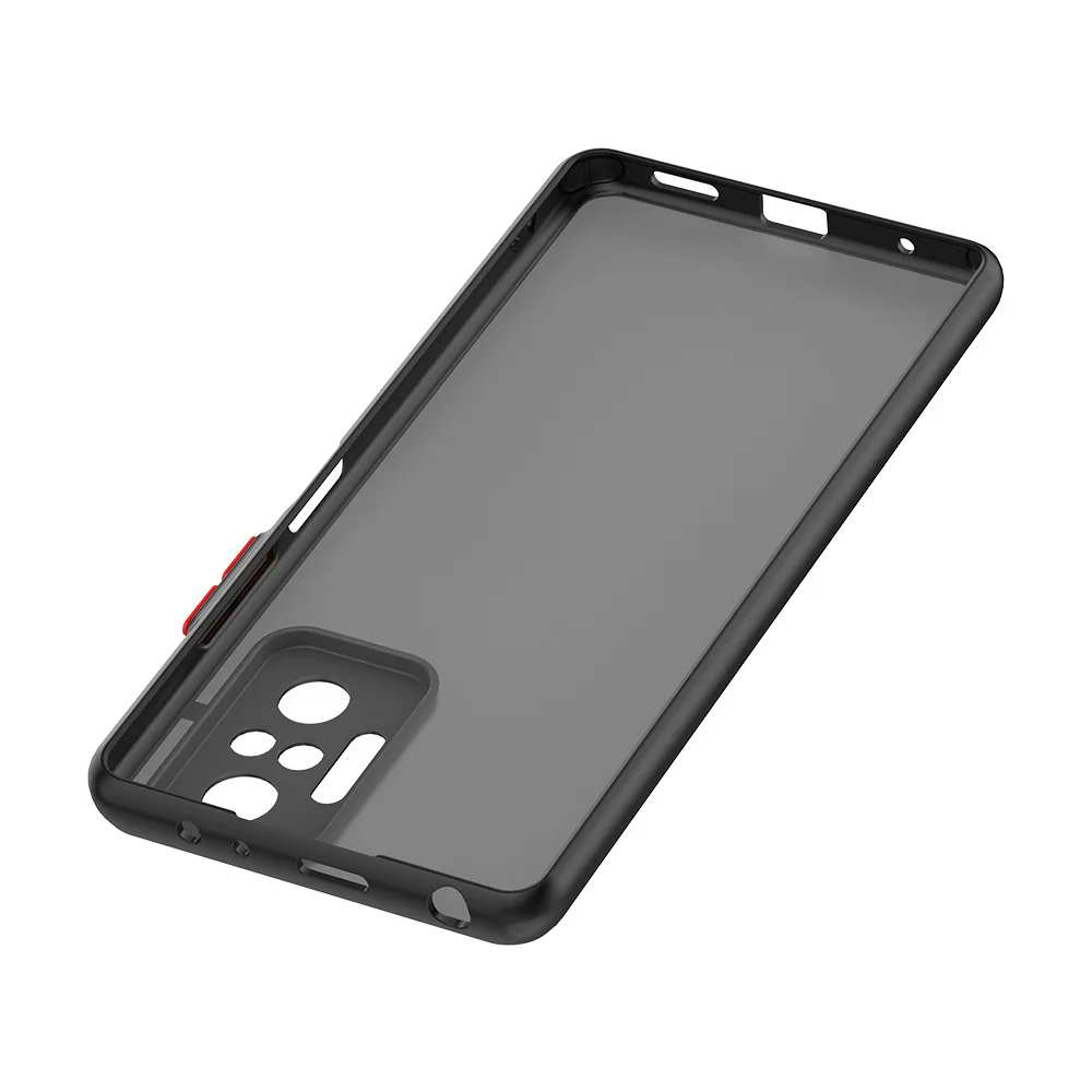 جراب هاتف صلب سيليكون غير لامع ، غطاء خلفي عالمي مقاوم للصدمات ، ملمس جلد ، Xiaomi Redmi Note 10 Pro Max ، 10s ، Note10 ، 4G ، Poco F3