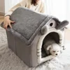 All Seasons Warm Washable Cat Dog House Indoor Soft Removable Cushion Pet Bed Kennel for Small Medium Pets Durable Pet Supplies 1