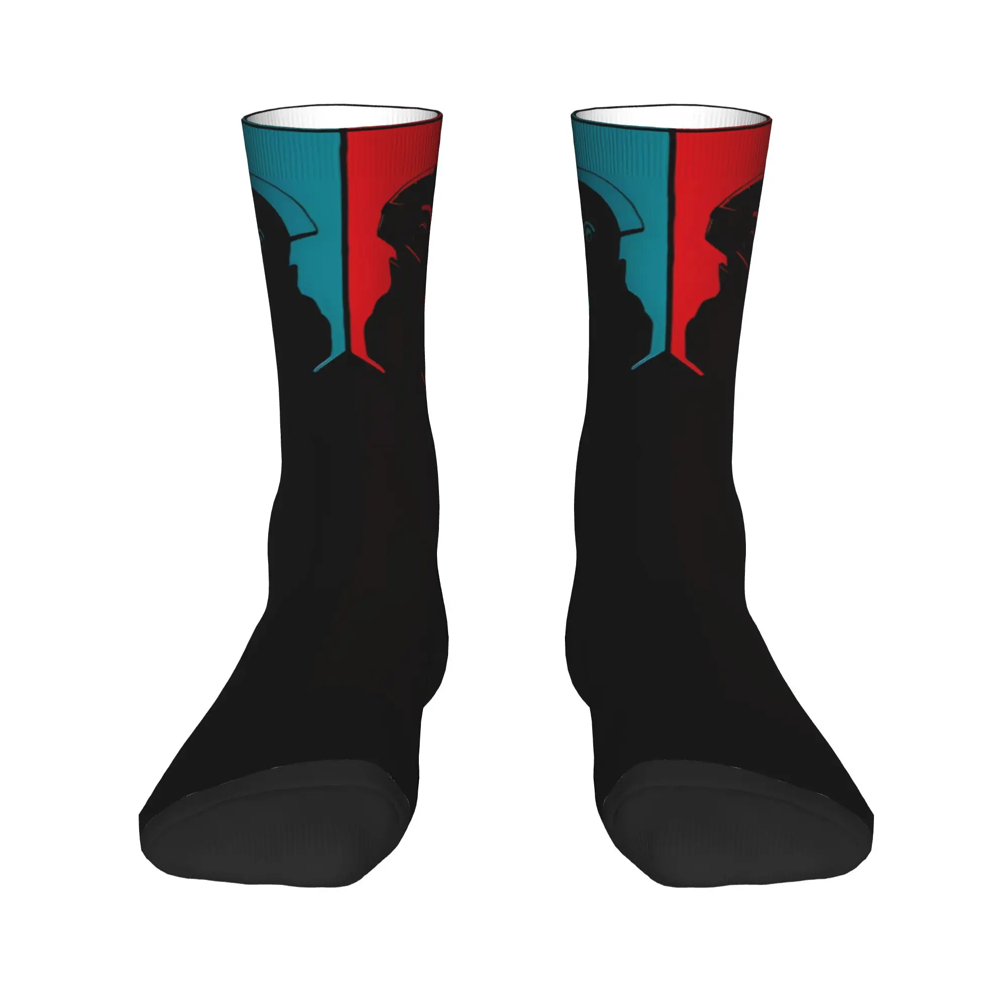 Daft Punk Rock Band Autumn Skateboard Non-Slip Soft Socks
