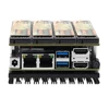 X86-P5 DIY NAS Motherboad 4*M.2 NVME Kit Board Firewall Router Intel i3-N305 N100 DDR5 2x I226-V 2.5G 2x SATA 2x HDMI2.1 Mini PC 3