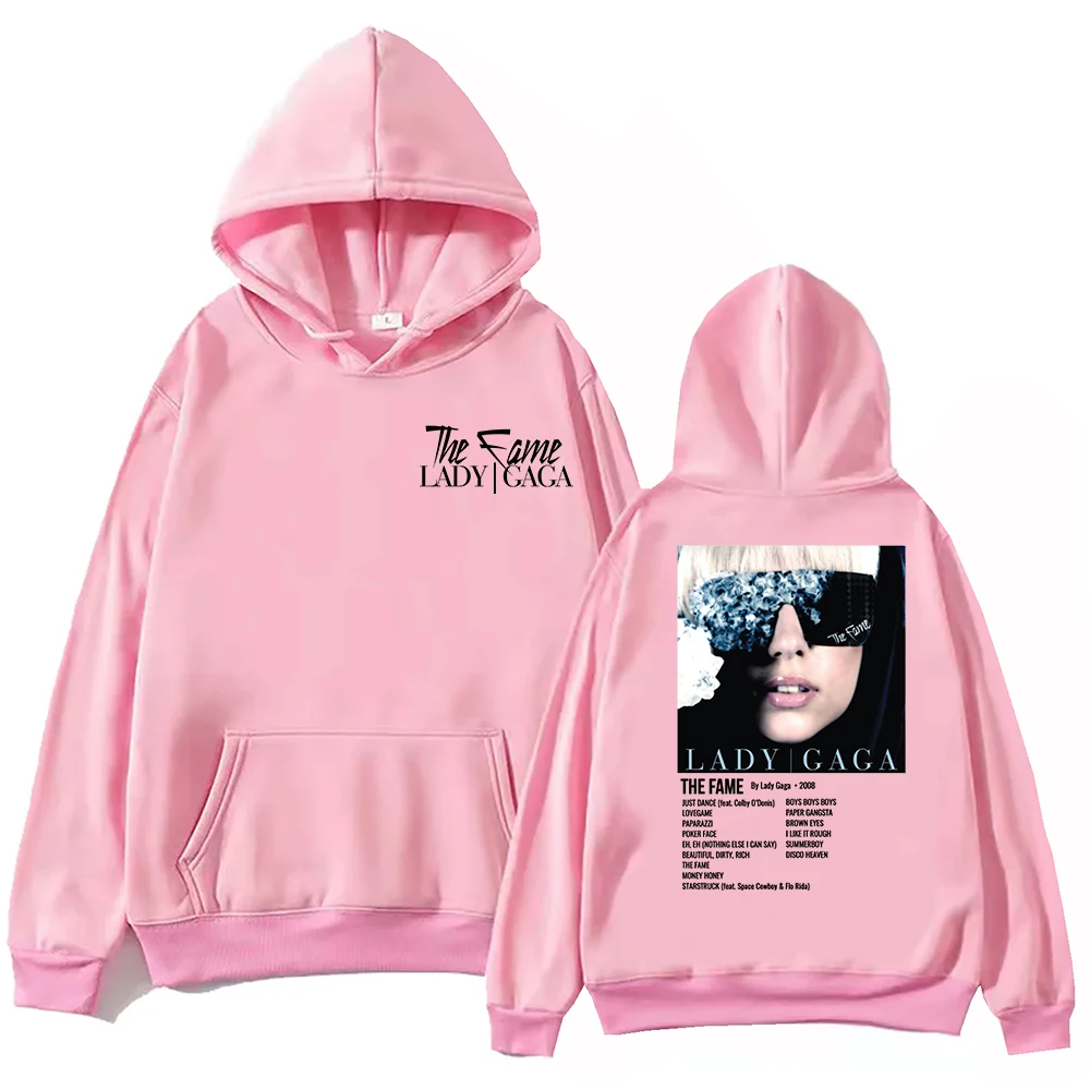 The Fame Lady Gaga 까마귀 하라주쿠 힙합 풀오버 탑 스웨트 셔츠