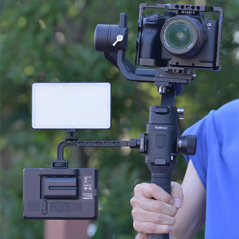 Ronin S2 Field Monitor Mount Bracket DJI Ronin S RS2 SC Gimbal Monitor LED