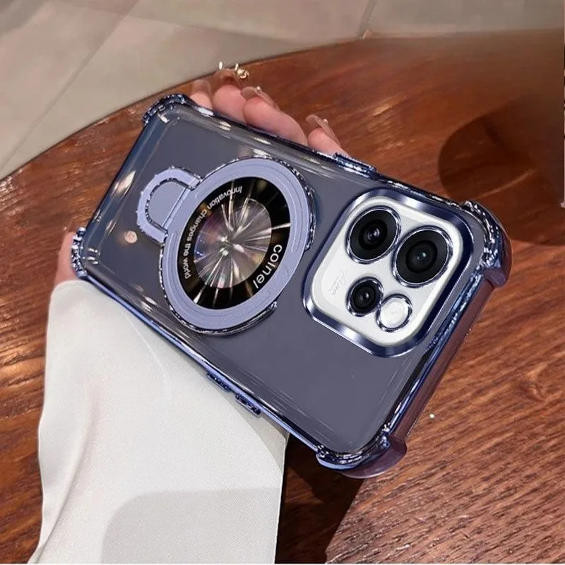 Invisible Magnetic Bracket Shell with Enhanced Full Protection