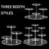 7-Tiers Acrylic Display Stand Cupcake Dolls Jewelry Storage Rack Cosmetic Display Holder Desktop Organizer Wedding Party Decor 3