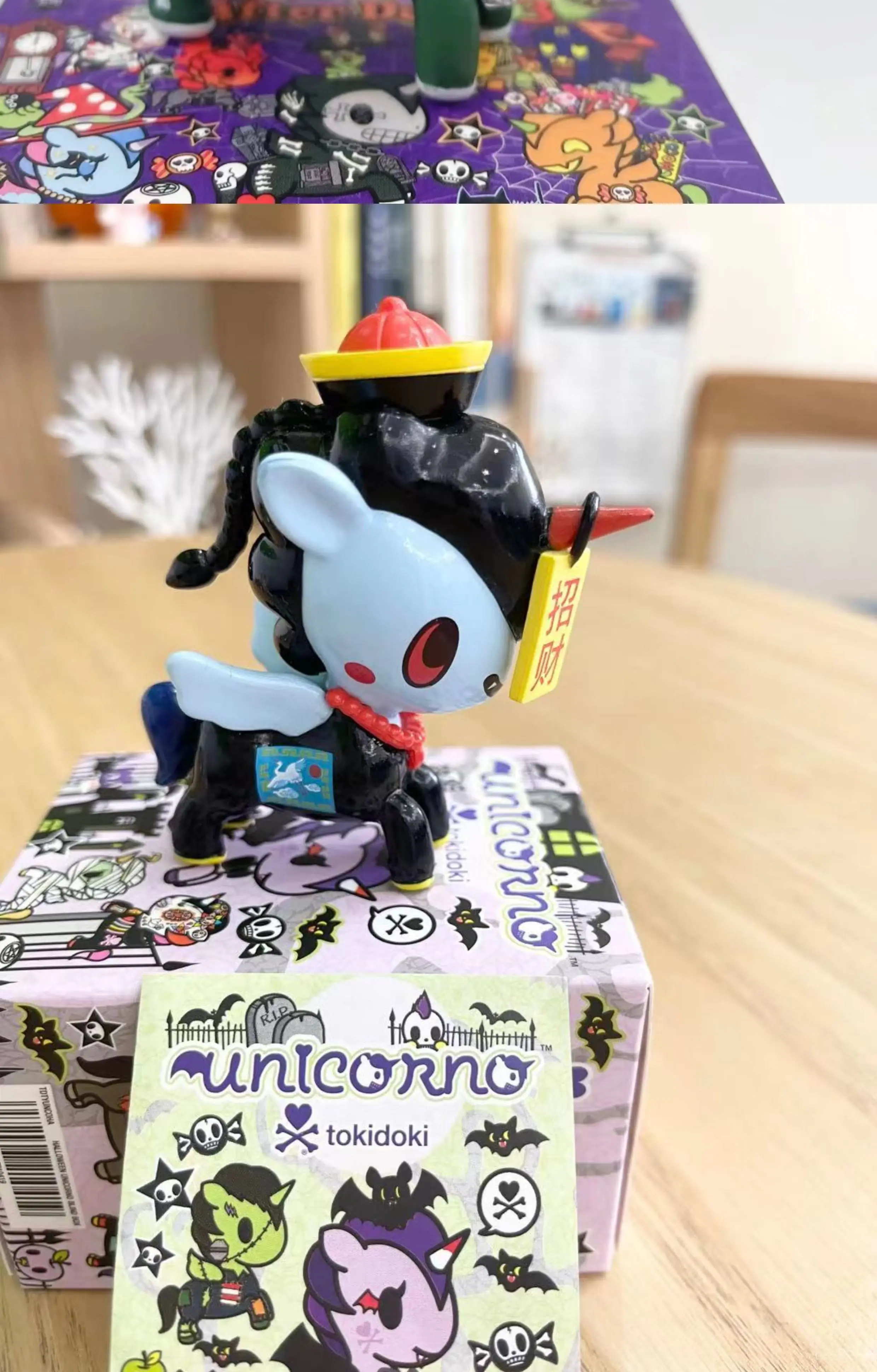 Tokidoki Nightfall Series 2-Einhorn-Blindbox – Narr, Braut, Welpeer, Pharao, Monddämon – Detail 15