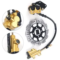 MotoCross Dirt Bike Pitbike 49-125ccm 4-stroke Hydraulic Brake Kit Rear Disc