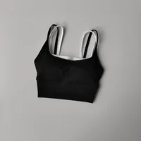 Soutien-gorge de Yoga à bretelles pour femmes, Lingerie de sport, entraînement professionnel, gilet résistant aux chocs, rassemblement de Fitness, coupe cintrée et porter à l'extérieur 6