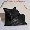 1 Piece Of Satin Solid Color Pillowcase, Bedroom Pocket Sealed Soft Pillowcase, Bedding 2