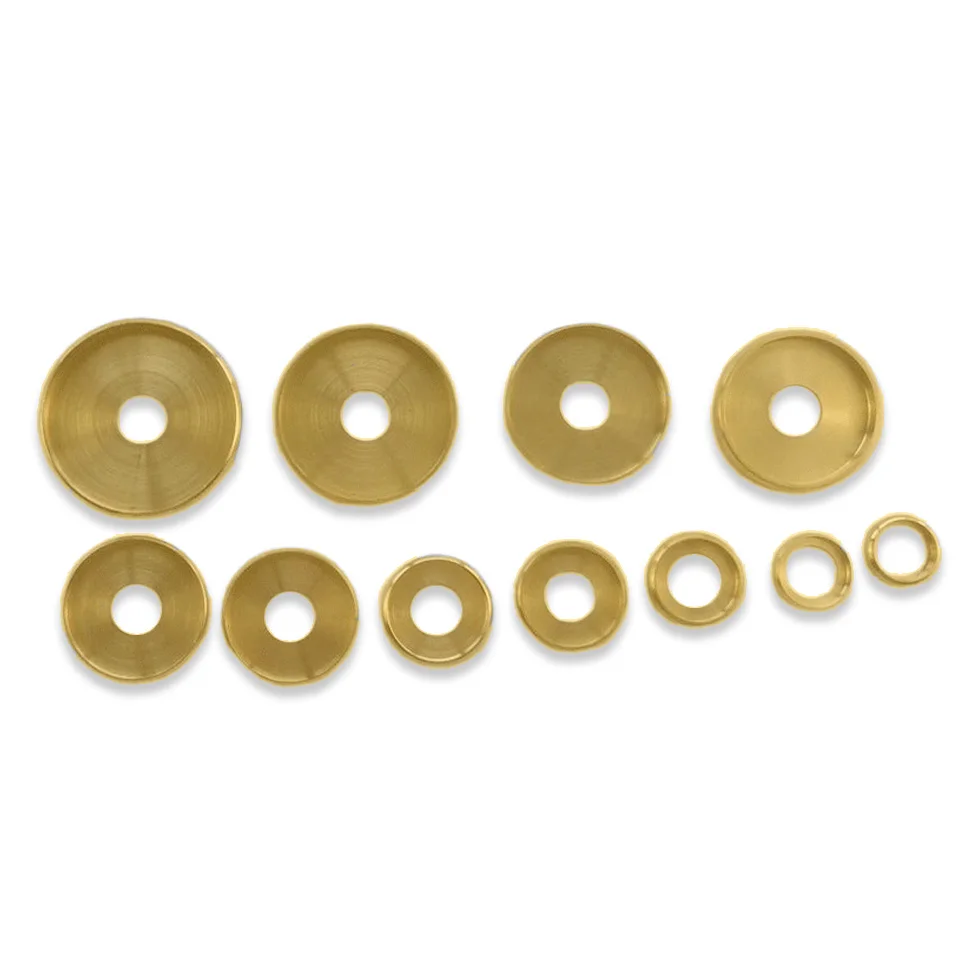 DIY Lighting Accessories Copper Pipe Cover Gasket 5PCS