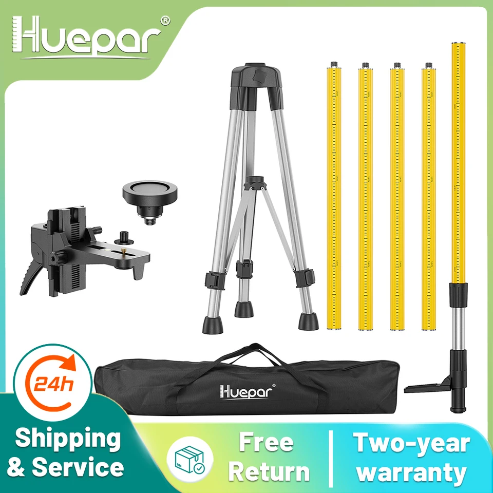 Treppiede Regolabile In Alluminio 1,5 M Per Livella Laser – Leggero E Portatile, Con Adattatore 1/4-20, Per Laser A Linee Incrociate