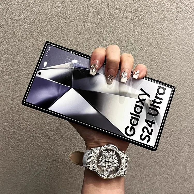 حافظة مغناطيسية من ألياف الكربون لهاتف سامسونج S25...