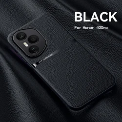 Funda de teléfono de cuero de lujo magnética - A prueba de golpes y compatible con soporte para coche