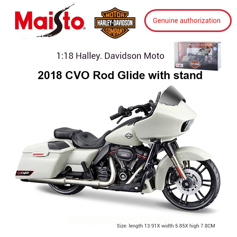 Maisto 1:18 Harley 2018 Cvo Breakthrough Die Casting Simulation Die Casting Alloy Surprise Motorcycle Collection Model Toy Gift 3